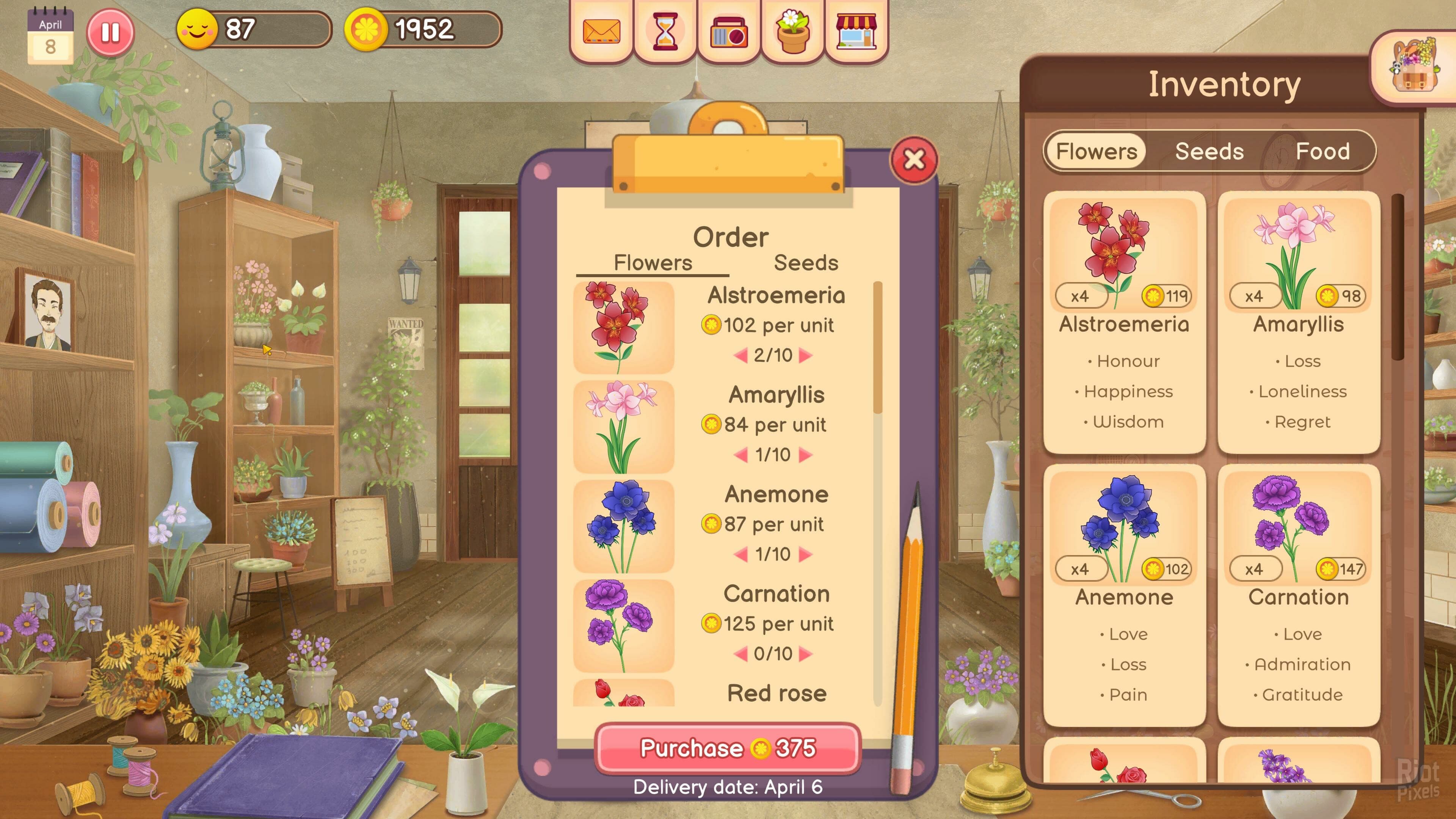 Hanako’s Flower Shop screenshot 4