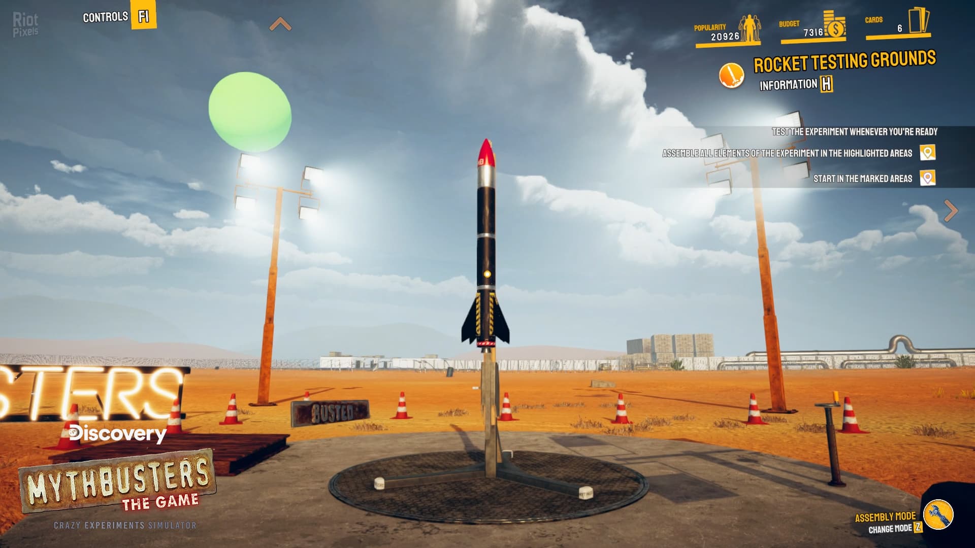 MythBusters: The Game – Crazy Experiments Simulator screenshot 3