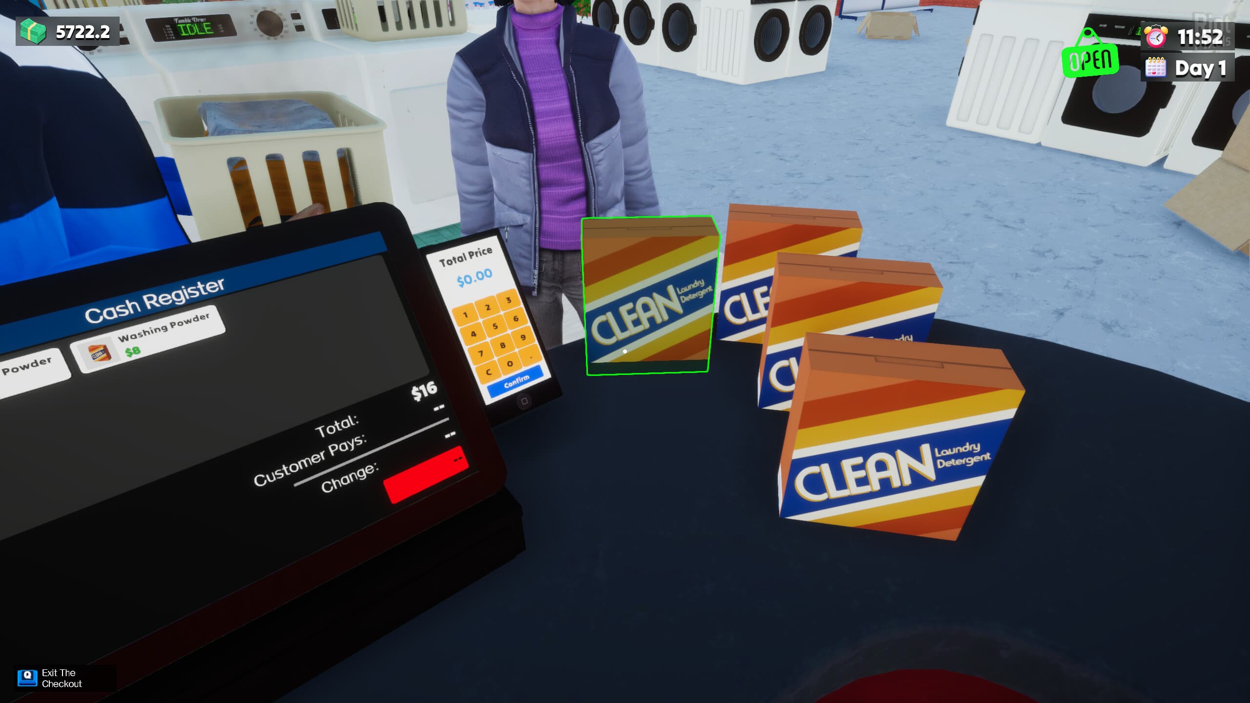 Laundry & Supermarket Simulator / Laundry Simulator: PowerWash It! – v1.0.5 screenshot 5