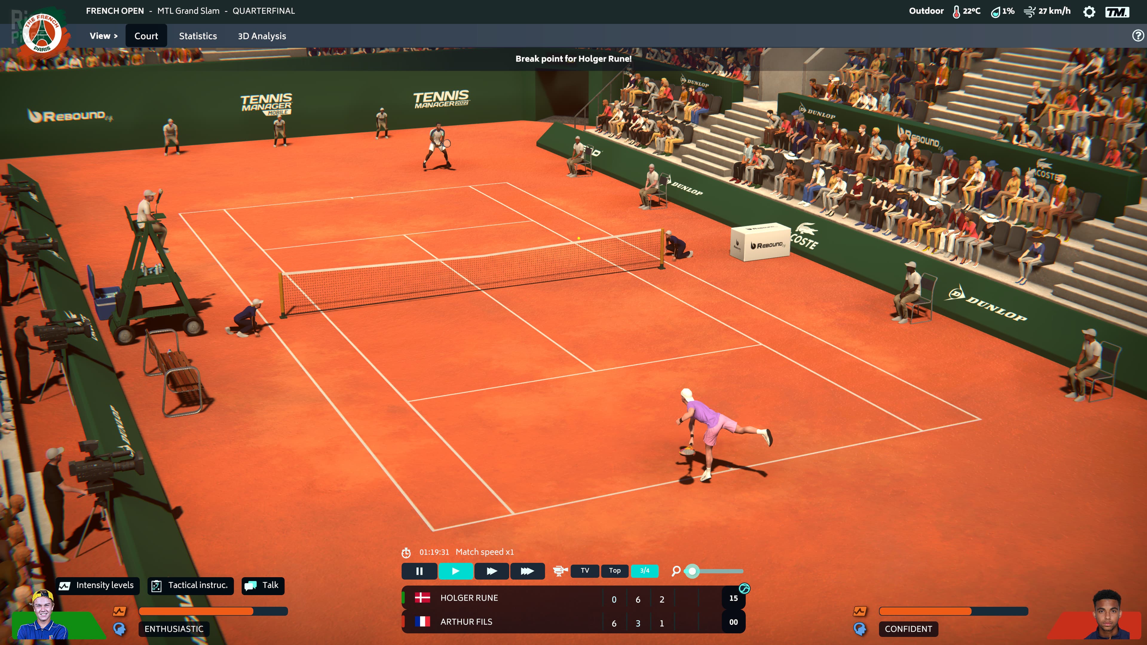 Tennis Manager 2022 – v2.0.689 screenshot 2