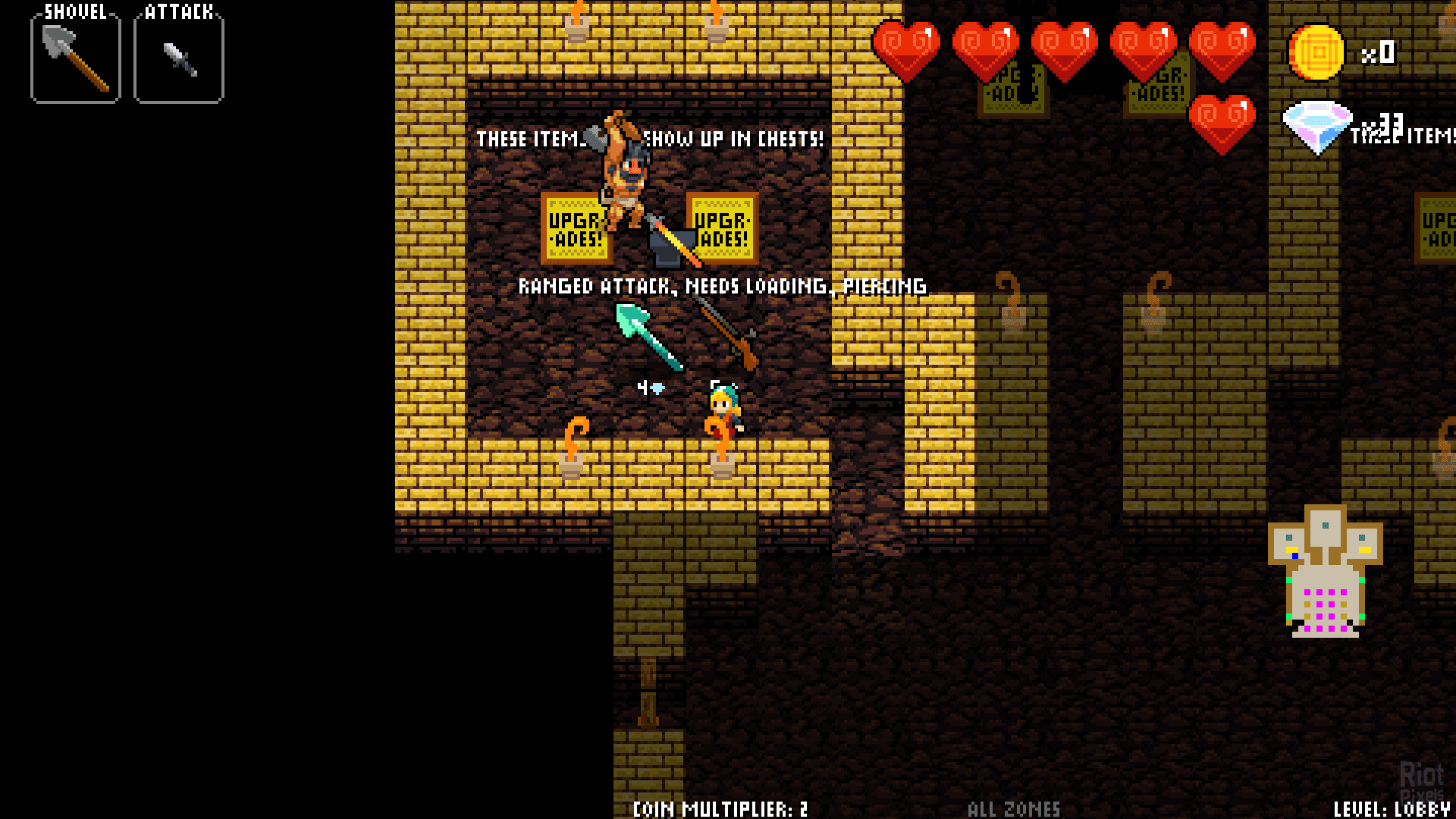 Crypt of the NecroDancer: ULTIMATE PACK – v4.2.0-b5599 + 13 DLCs/Bonuses screenshot 1