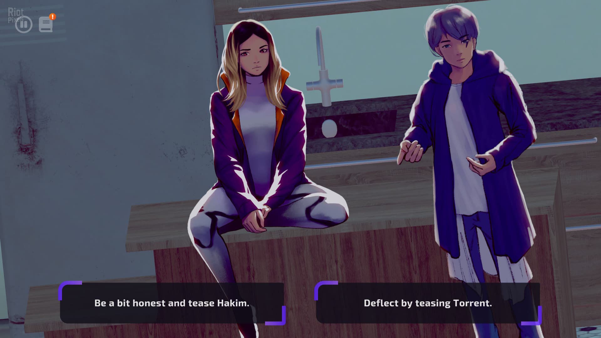Solace State: Emotional Cyberpunk Stories – v0.56.0909 screenshot 1