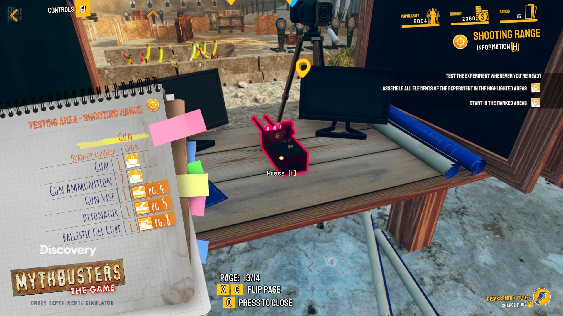 MythBusters: The Game – Crazy Experiments Simulator screenshot 4