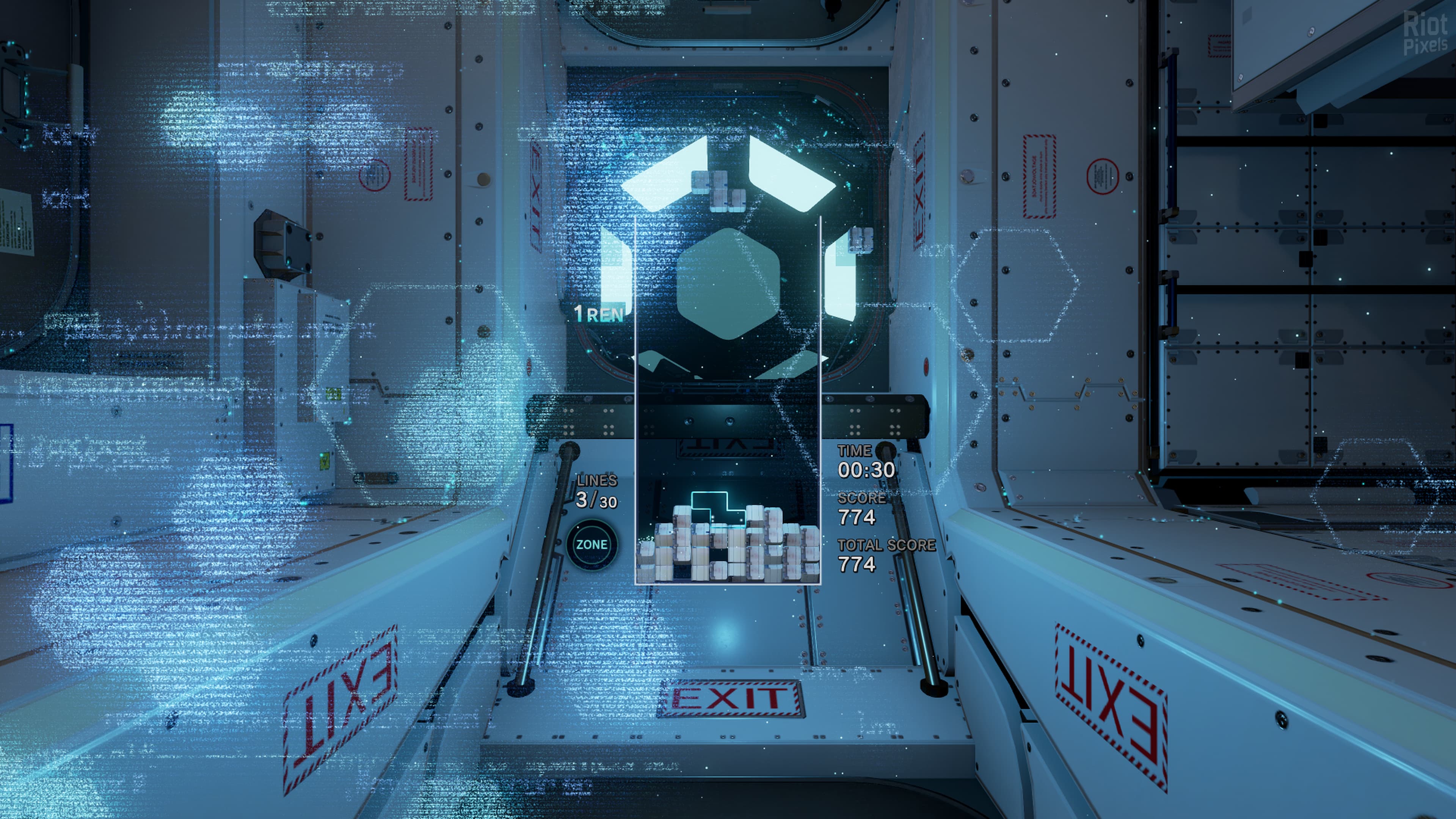 Tetris Effect screenshot 1