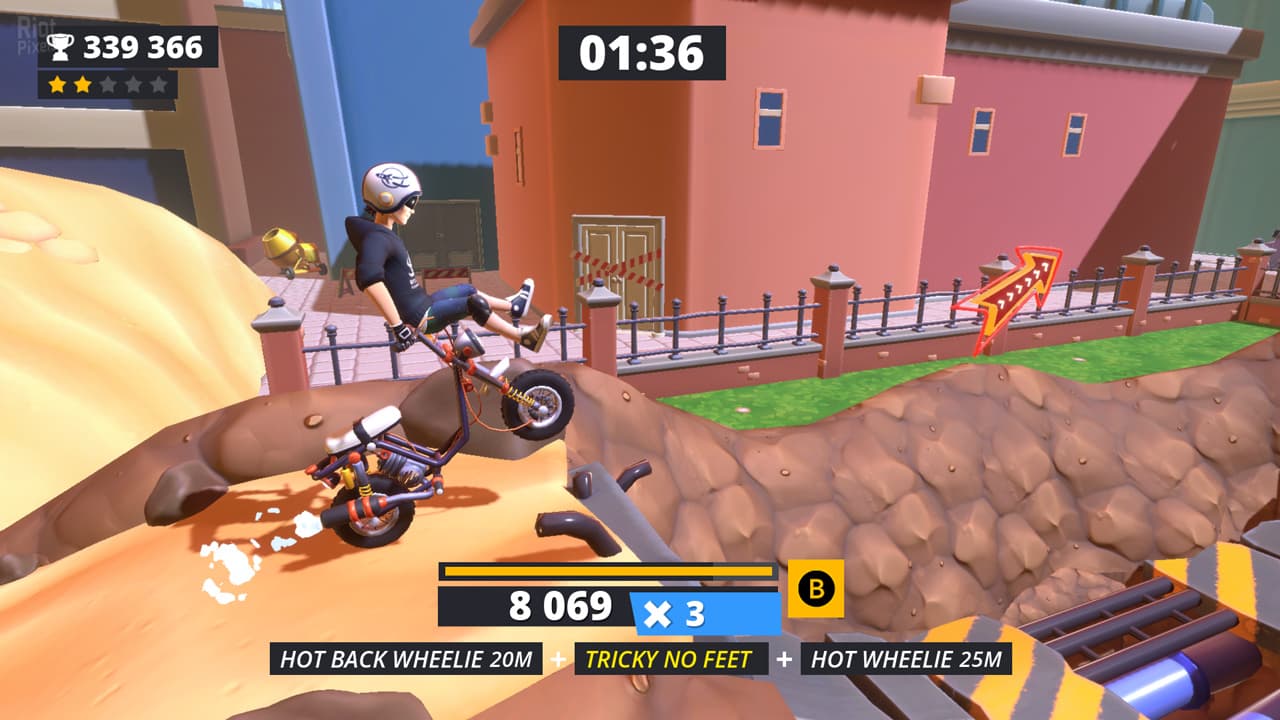 Urban Trial Tricky: Deluxe Edition screenshot 1