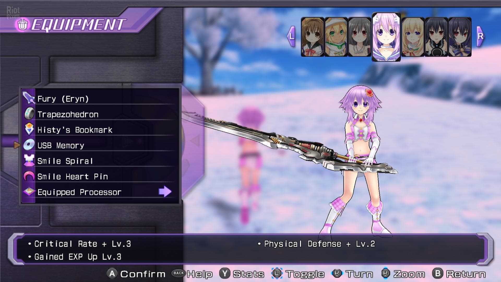 Hyperdimension Neptunia: Re;Birth Trilogy + All DLCs screenshot 2