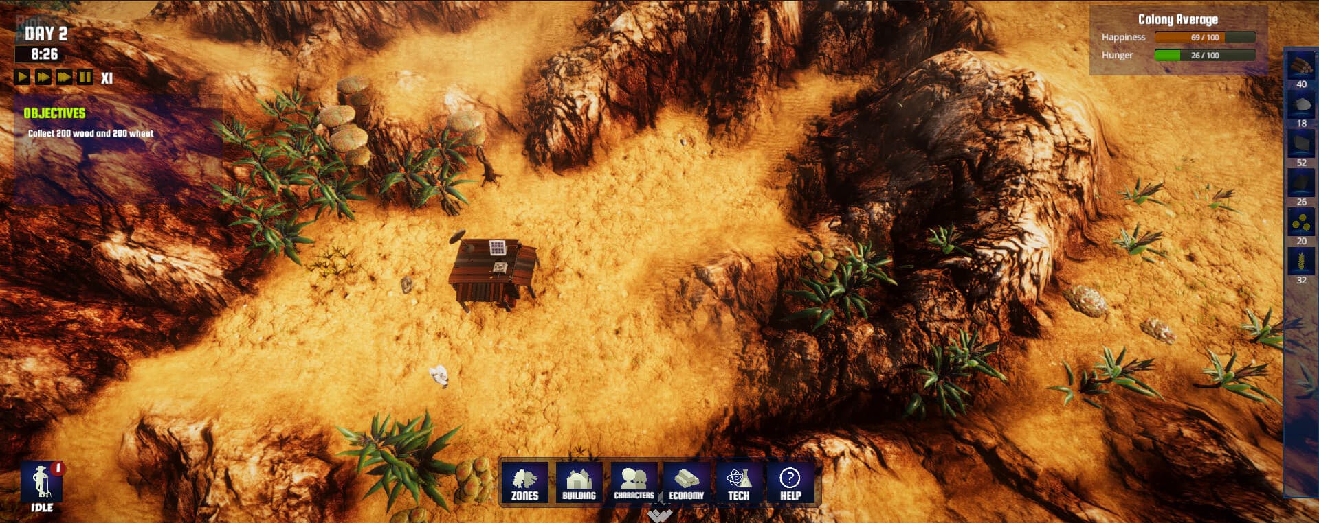Colonization Simulator screenshot 1