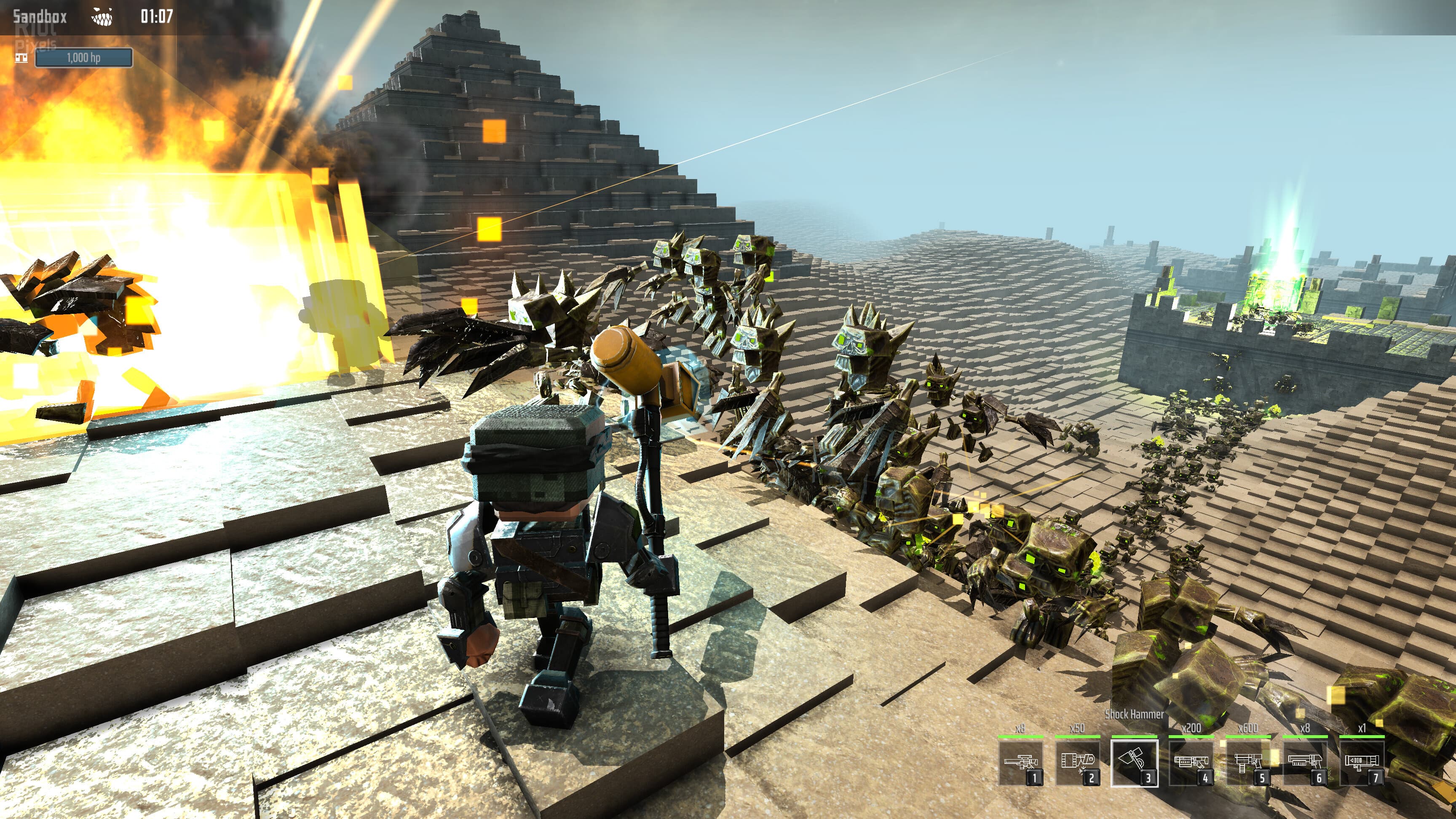Block Fortress 2 screenshot 4